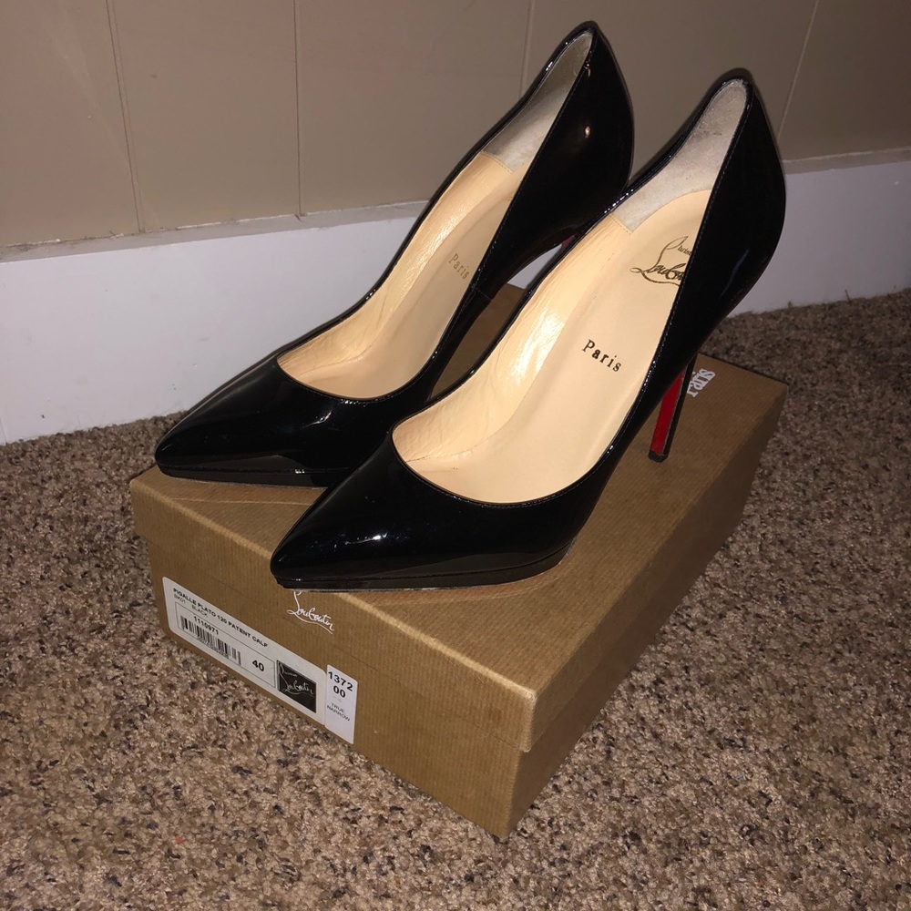 Pigalle Plato 120 Patent Calf